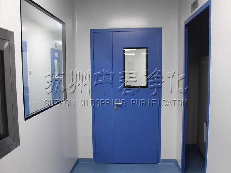 實驗室潔凈工程中鋼質凈化門的優勢與應用
