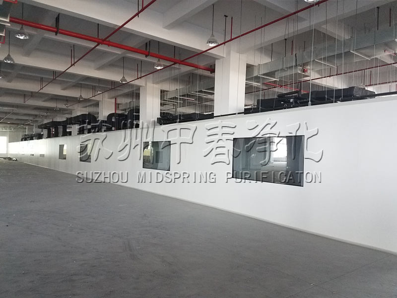 凈化工程彩鋼板結(jié)構(gòu)施工方案